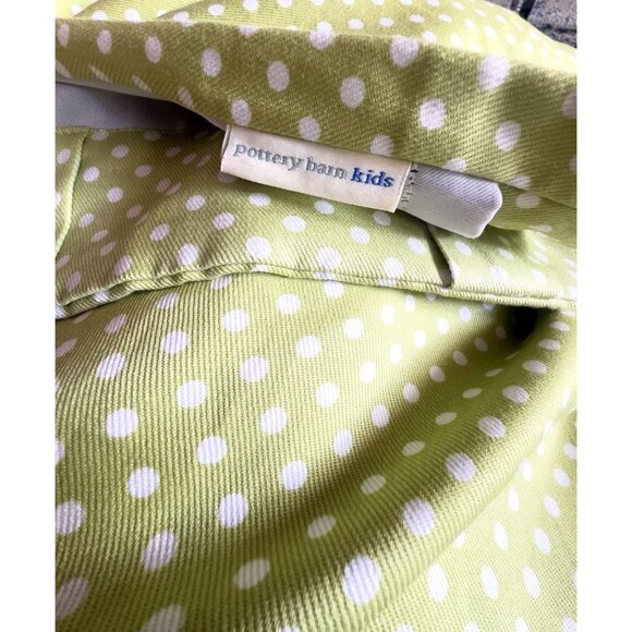 POTTERY BARN KIDS Curtain Blackout Polka Dots 100% Cotton 44W x 93L Single - Picture 1 of 9